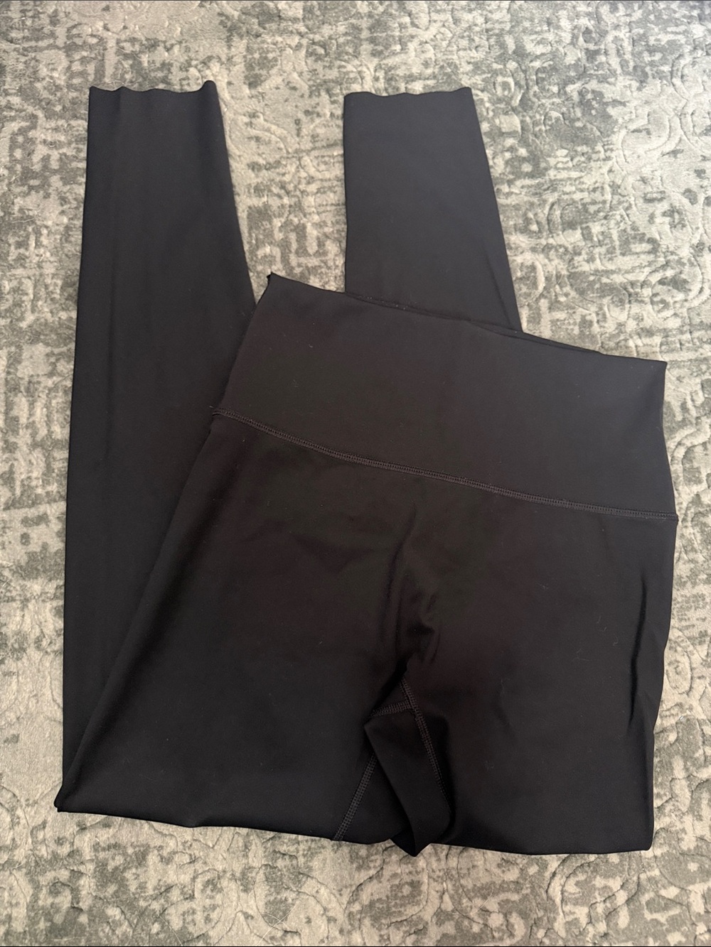 aerie offline Goal 7/8 Black High-Waist Leggings